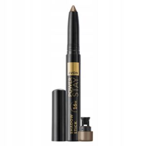 AVON Wodoodporny cień do powiek w kredce 16H Power Stay BURNT CARAMEL