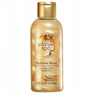 Avon Planet SPA Rozświetlający Olejek Do Ciała Włosów Z Drobinkami 150ml