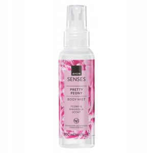 Avon Mgiełka do ciała Pretty Peony Senses 100ml NOWOŚĆ peonia magnolia