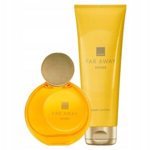 Avon Far Away Shine Zestaw [Perfumy + Balsam]