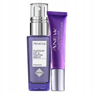 AVON ZESTAW 2 KOSMETYKÓW LIFTINGUJĄCYCH ANEW SERUM + KOREKTOR OCZU PLATINUM