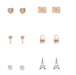 Avon - zestaw kolczyków Abelle 6 par