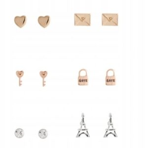 Avon - zestaw kolczyków Abelle 6 par