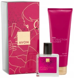 ATTRACTION CLOSER Avon dla Niej Zestaw 2 części