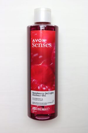 AVON Senses Raspberry Delight żel pod prysznic malina czarna porzeczka